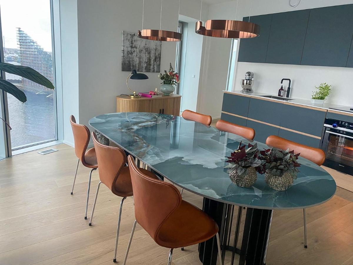 Amazing Sea View Apartment Århus Exteriör bild